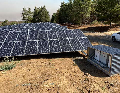 Solar arrays at the National Zoo and Aquarium in Yarralumla