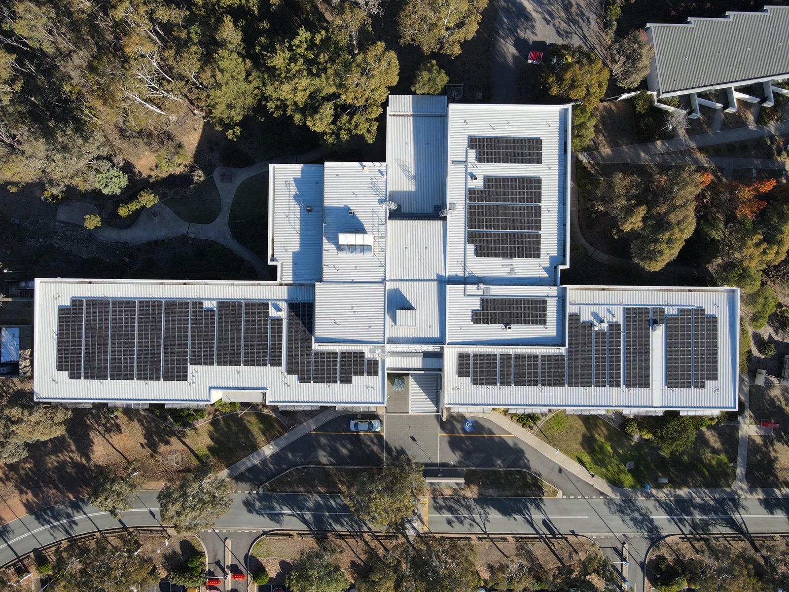 University of Canberra site from the air